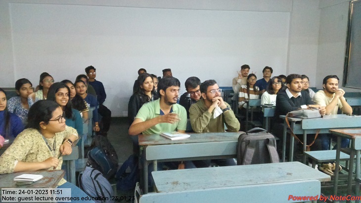 Note: guest lecture overseas education .23_01_23