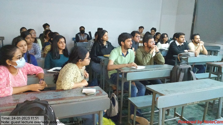 Note: guest lecture overseas education .23_01_23